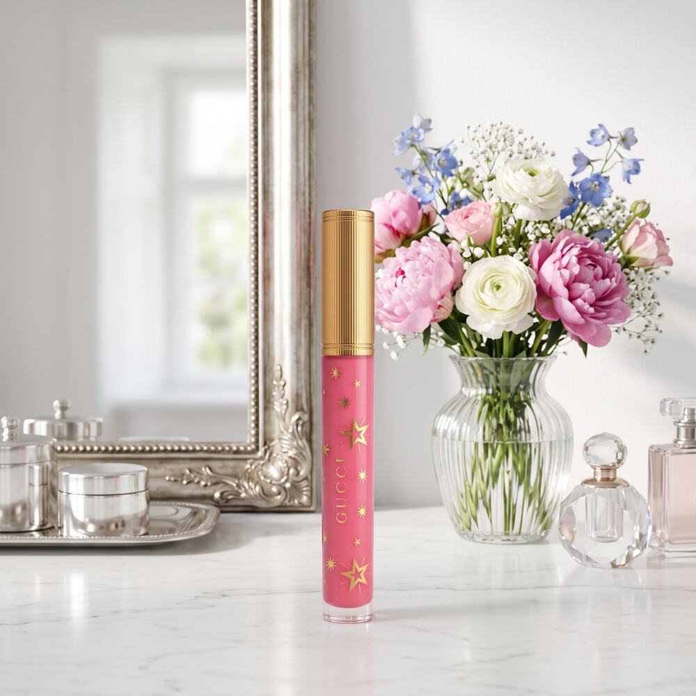 Gucci Gloss à Lèvres Plumping Lip Gloss Bertha Pink 219 Full Size